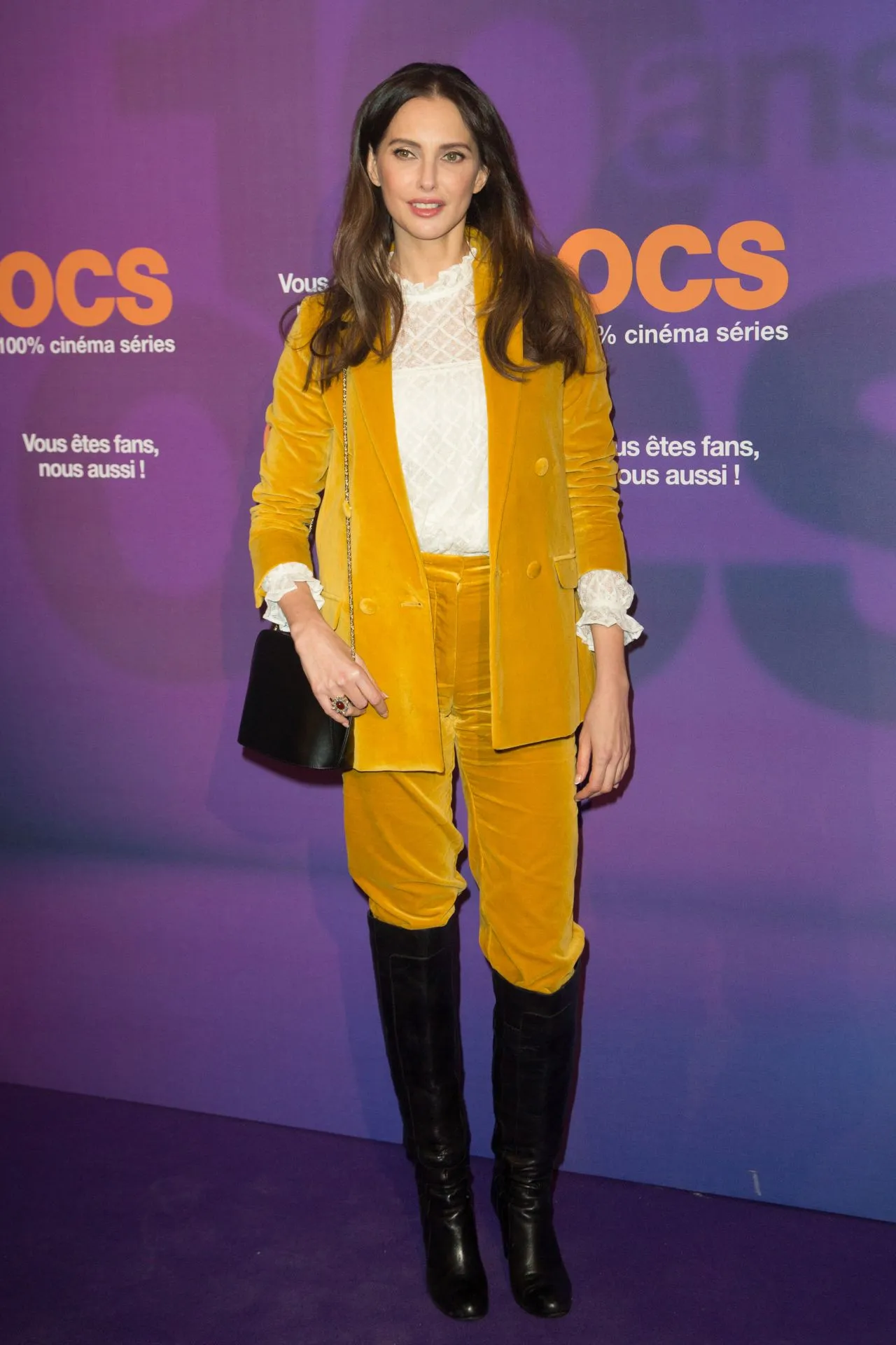 FREDERIQUE BEL AT OCS 10TH ANNIVERSARY PARTY AT PAVILLON IN PARIS06